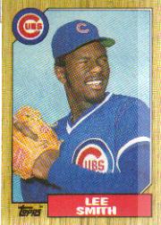 1987 Topps Baseball Cards      023      Lee Smith